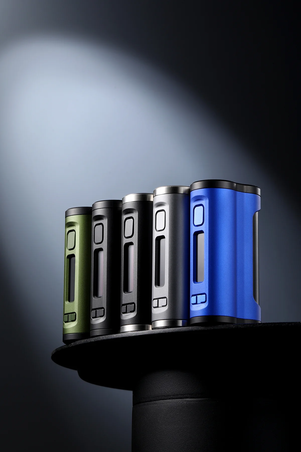 K1 — Box mod compact 60W Vypers Vapes × Ambition Mods, vue d'ensemble